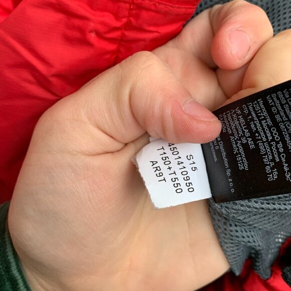 2015 The North Face Hyvent Jacket Red Large - Picture 9 of 9